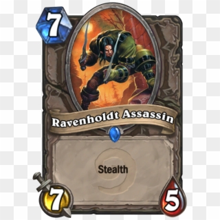 Ravenholdt Assassin - Hearthstone Card, HD Png Download