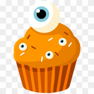 Image For Cupcakes Halloween 20 Clip Art - Cupcake, HD Png Download