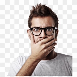 $78 New Patient Special - Shocked Young Man, HD Png Download
