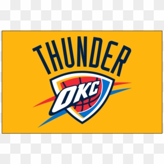 Oklahoma City Thunder Logos Iron On Stickers And Peel-off - Oklahoma Thunder Logo, HD Png Download