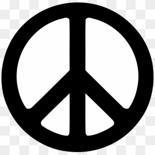 Clipartist Net Clip Art Black Peace Symbol Ⓒ - Peace Sign Png, Transparent Png