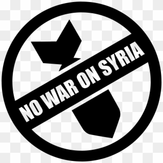 No War Png - Against War On Syria, Transparent Png