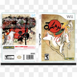 Okami Box Art Cover - Wii Cover, HD Png Download