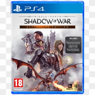 Your Basket - Middle Earth Shadow Of War Definitive Edition Ps4, HD Png Download