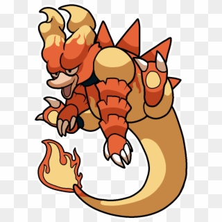 Magmar Png - Magmar Art, Transparent Png