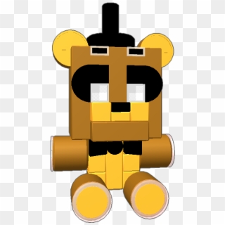 Hi Guys Here Is My Plushie Of Golden Freddy - Illustration, HD Png ...