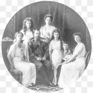 Russian Royal Family - Tzar Nicholas Ii And Family, HD Png Download