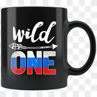 Robustcreative-russia Wild One Birthday Outfit 1 Russian - Mug, HD Png Download
