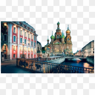 Russian Architecture - Church Of The Savior On Blood, HD Png Download