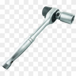Scaffold Ratchet With Rubber Hammer Head - Socket Wrench, HD Png Download