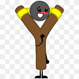 Slingshot New Pose - Bfdi Slingshot, HD Png Download