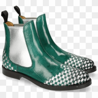 Ankle Boots Molly 10 Pine Interlaced Crush Metal - Melvin & Hamilton, HD Png Download