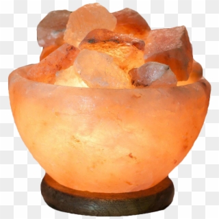 Himalayan Salt Bowl Lamp - Himalayan Salt, HD Png Download