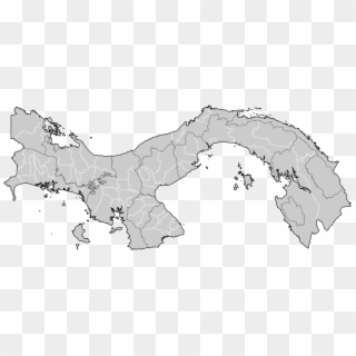 Mapa De Panamá - Comarca Ngobe Bugle, HD Png Download