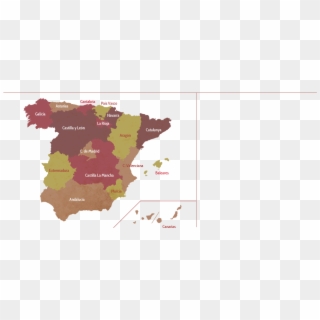 Mapa España Png Negro, Transparent Png