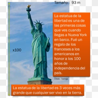 La Estatua De La Libertad, HD Png Download