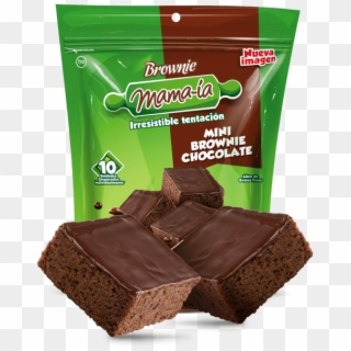 Mini Brownie Chocolate - Mama Ia, HD Png Download