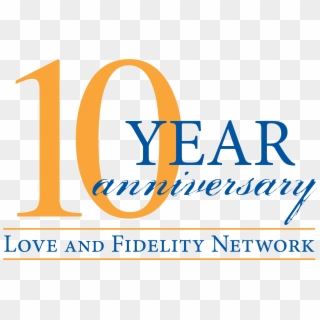 10th Anniversary Lfn Logo - 10 Years, HD Png Download