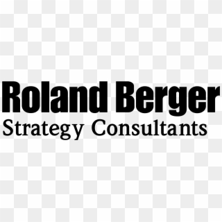 Roland Berger Logo Png Transparent - Roland Berger Strategy Consultants, Png Download