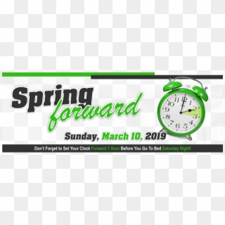 Spring Forward - Clock, HD Png Download