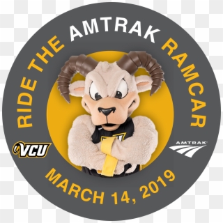 Vcu/amtrak Offer Dedicated Transportation To A-10 Tournament - Cartoon, HD Png Download