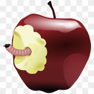 Teachers Apple - Bad Food Clipart Png, Transparent Png