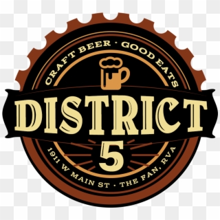 Logo For District 5 - Drink Icon, HD Png Download