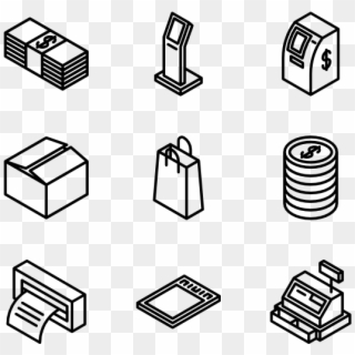 Isometric Business - Isometric Icon Png, Transparent Png