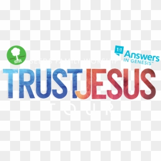 Trust Jesus Tour Title 02 - Graphic Design, HD Png Download