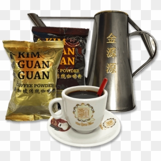 Kim Guan Guan Coffee Trading Pte Ltd , Png Download - Traditional Coffee Cup Singapore, Transparent Png