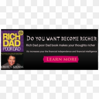 Rich Dad Poor Dad Book By Robert T - Event, HD Png Download