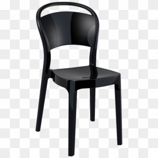 Krzeslo Przezroczyste Czarne, HD Png Download