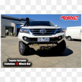 Toyota Fortuner Rhino 4x4 Front Bull Bar - Toyota Fortuner Bull Bar, HD Png Download