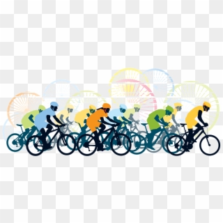 Bike Path Logo - Bicycle Race Clipart, HD Png Download