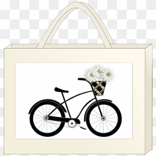 Swanky Flower Bike - Hybrid Bicycle, HD Png Download