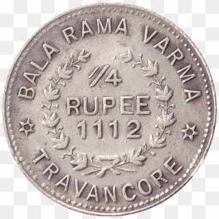Legend Bala Rama Vurma - Travancore Coin, HD Png Download