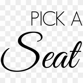 Pick A Seat Cut File - Centro De Belleza, HD Png Download