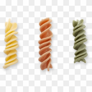 Tricolour Pasta Without Eggs - Fusilli, HD Png Download