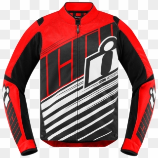 Icon Red Overlord Sb2 Textile Motorcycle Riding Street - Icon Overlord Sb2 Jacket, HD Png Download