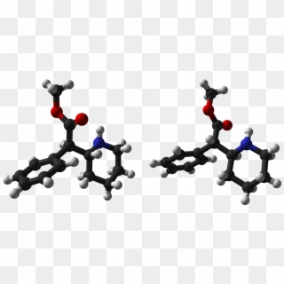 Methylphenidate Enantiomers 3d Balls - Methylphenidate, HD Png Download