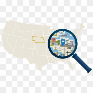 Nebraska's Safest Cities - Map, HD Png Download
