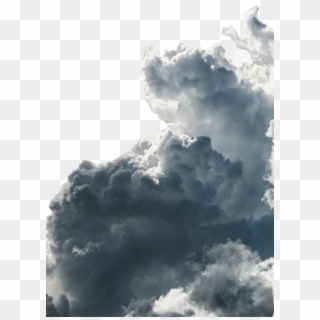 #cloud #clouds #dark #sky #nuve #storm #rail - Grey Sky Background Portrait, HD Png Download