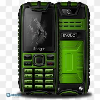 Mobile Phone Ranger, Green, Dual Sim Image - Feature Phone, HD Png Download