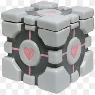 Companion Cube Cookie Jar - Companion Cube Portal, HD Png Download