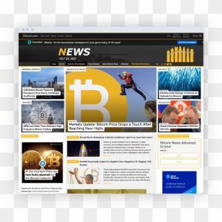 Check Out Our Featured Wallets → - Bitcoin News Website, HD Png Download