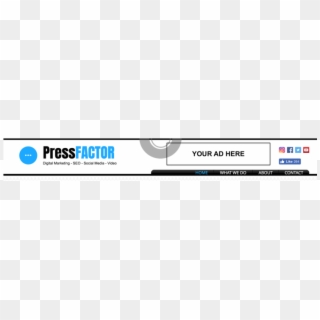 Big The Press Factor Advertise - Multimedia Software, HD Png Download
