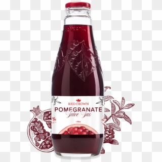 We Are Committed To Providing You With An Authentic - Red Crown Pomegranate Juice, HD Png Download