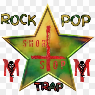 Rockstar Popstar Trapstar Short Stop Front Cover - Stars For Good Behavior, HD Png Download