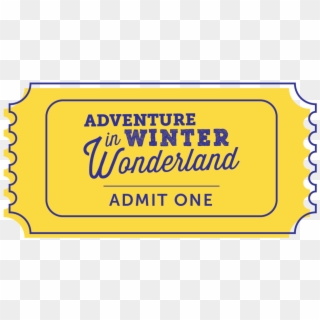Wonderland Ticket-18 - Sign, HD Png Download