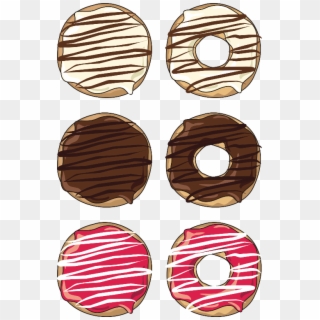Donut Clipart Png - Printable Donut Stickers, Transparent Png